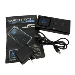 BlueAnt Supertooth Light Bluetooth Handsfree Car Speakerphone Kit Black